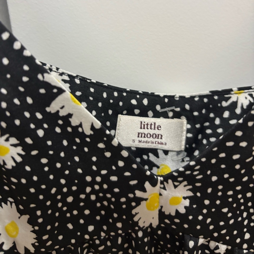 EUC Aritzia Little Moon Lover Peplum Crop Tank Cami - Picture 6 of 7
